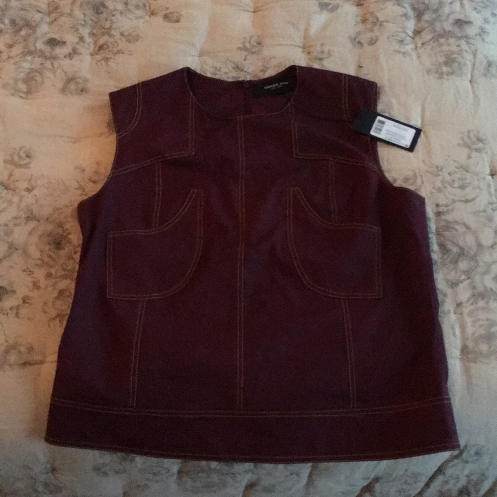 NWT Derek Lam sleeveless top. Size L